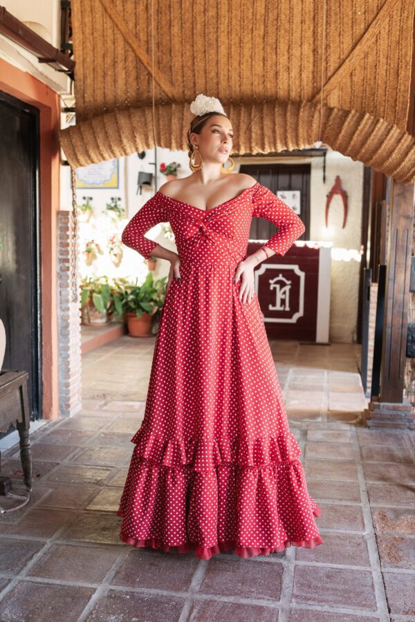 Traje de Flamenca Modelo Arena