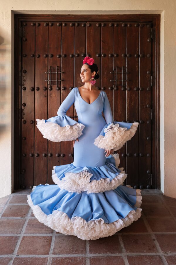 Traje de Flamenca Modelo Salitre