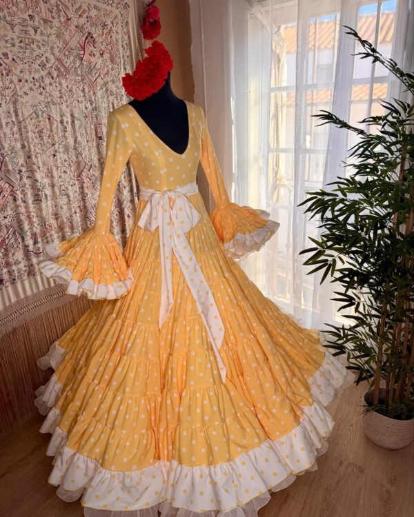 Traje de Flamenca Modelo Raíces