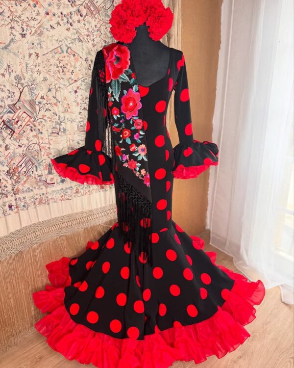 Traje de Flamenca Modelo Flamenco