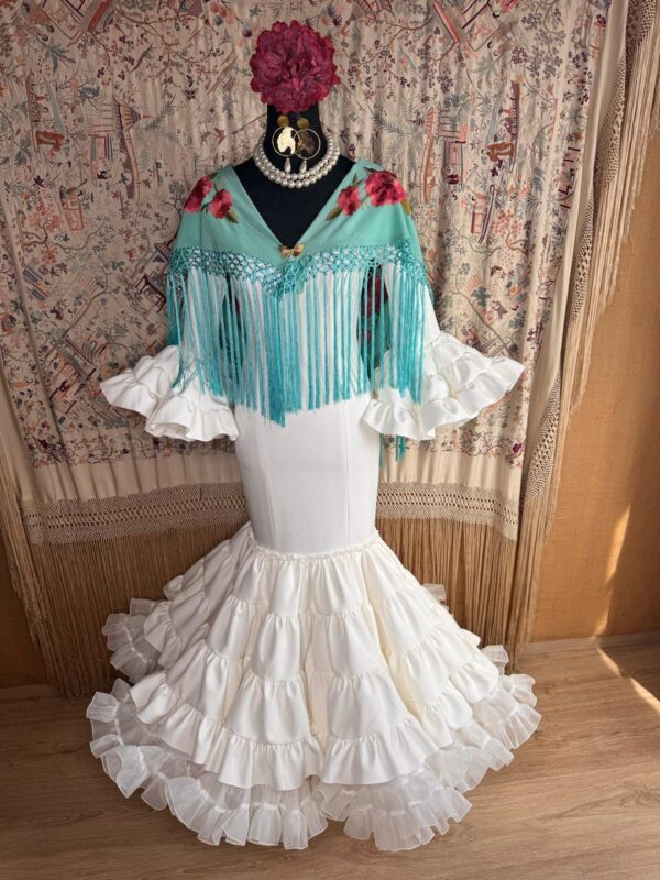 Traje de Flamenca Modelo Taranta - Imagen 4